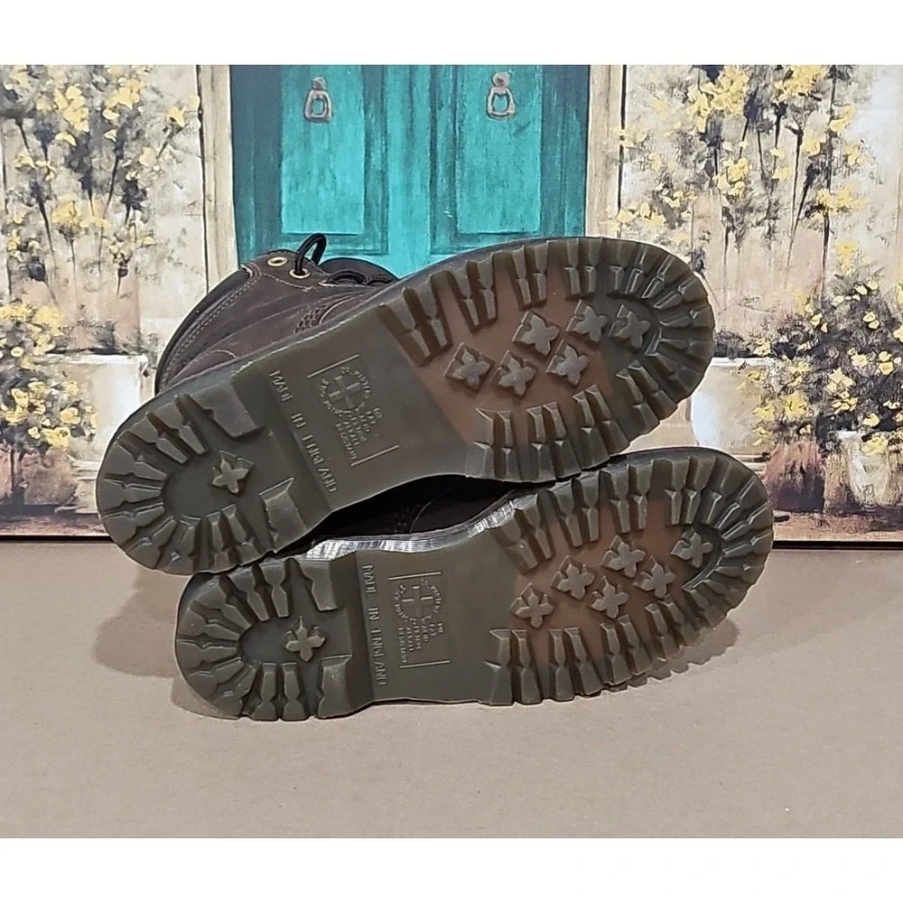 Vintage Doc Dr. Martens AirWair Ben Boot AW004 Chunky‎ Boot England Size M7 , W9